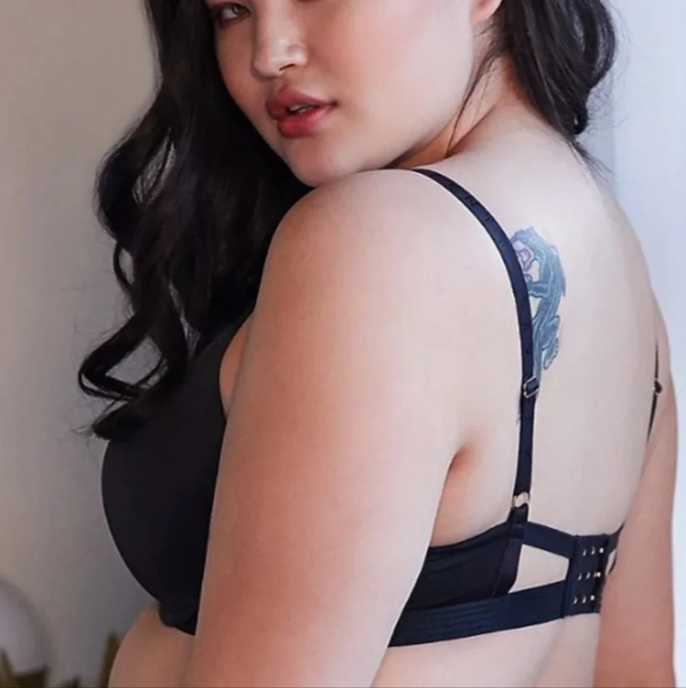 Savage X Fenty Caviar Core Microfiber T-Shirt Bra Size 36DD
